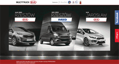 Desktop Screenshot of multitruck.pl